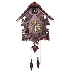 Cuckoo Wall Clock with Music Alarm