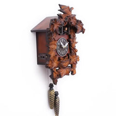 European Retro Wooden Wall Clock