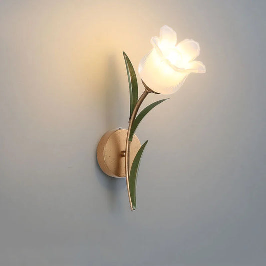 Retro Flower Wall Lamp