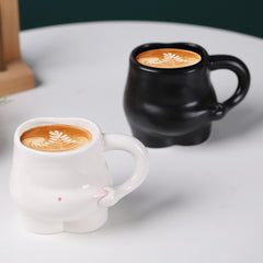 Whimsy Porcelain Mug – Sculptural Fine-Bone Style Vessel