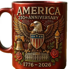 Legacy 250 Commemorative Mug – US Semiquincentennial Ceramic Series