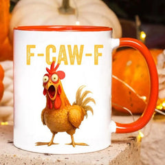 Heritage Rooster Sculptural Mug – Hand-Finished Ceramic Morning Accent