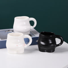 Whimsy Porcelain Mug – Sculptural Fine-Bone Style Vessel