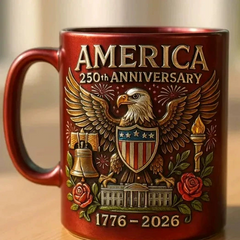 Legacy 250 Commemorative Mug – US Semiquincentennial Ceramic Series