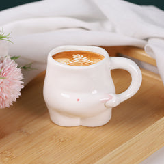 Whimsy Porcelain Mug – Sculptural Fine-Bone Style Vessel