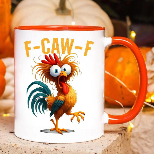 Heritage Rooster Sculptural Mug – Hand-Finished Ceramic Morning Accent