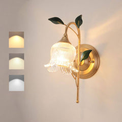 Delicate Flower Wall Lamp