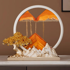 Flowing Sand Scape – 3D Kinetic Mountain & Tree Landscape
