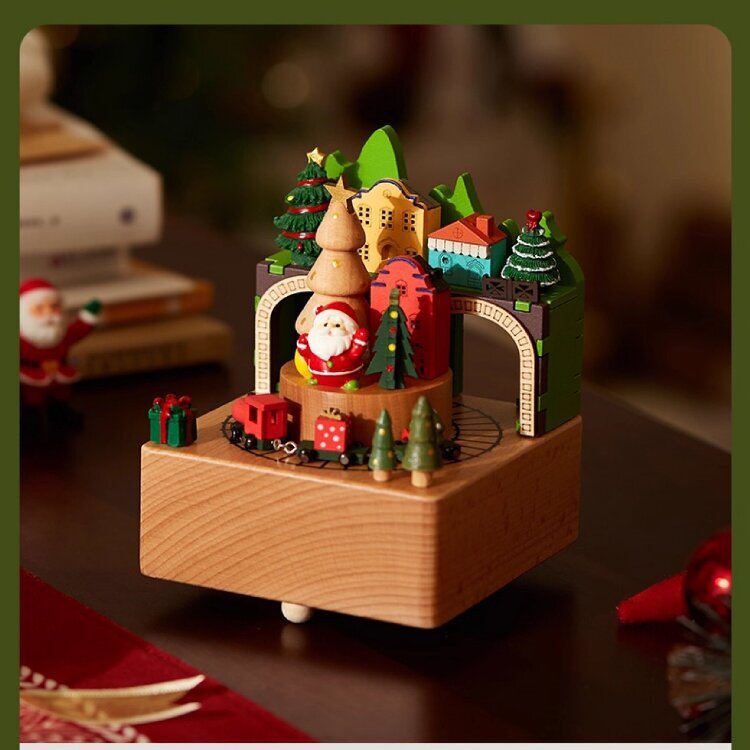 Holiday Symphony – Animated Mechanical Christmas Music Box