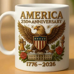 Legacy 250 Commemorative Mug – US Semiquincentennial Ceramic Series