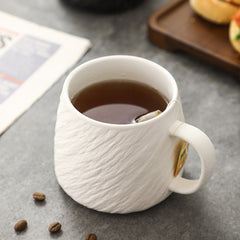 Lunar Sphere Mug – Weighted Round Ceramic Coffee Vessel