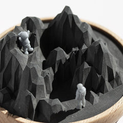 Terra Aura – Diatomite & Peat Passive Incense Stone