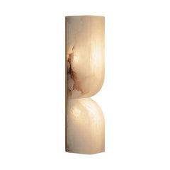 Lumia Alabaster Wall Sconce – Hand-Finished Spanish Marble & Brushed Gold