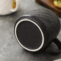 Lunar Sphere Mug – Weighted Round Ceramic Coffee Vessel