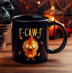 Heritage Rooster Sculptural Mug – Hand-Finished Ceramic Morning Accent