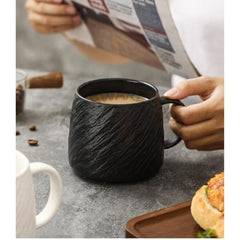 Lunar Sphere Mug – Weighted Round Ceramic Coffee Vessel
