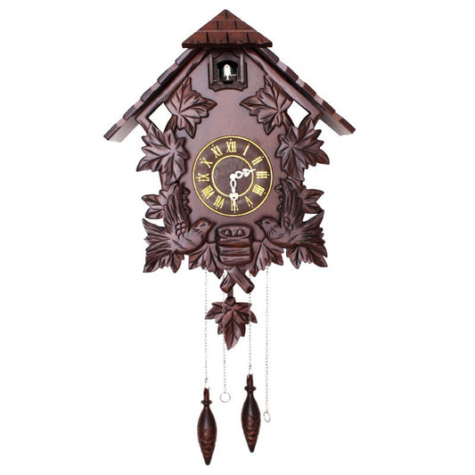 Cuckoo Wall Clock with Music Alarm