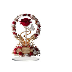 Prism Rose – Sculptural Acrylic Desktop Bloom (4 Styles)