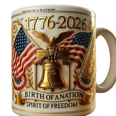 Legacy 250 Commemorative Mug – US Semiquincentennial Ceramic Series