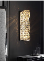 Luxury Crystal Glass Wall Light