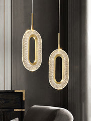 LED Ring Dazzling Pendant Light - Planet Pair