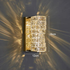 Luxury Crystal Glass Wall Light