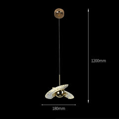 LED Ring Dazzling Pendant Light - Planet Pair