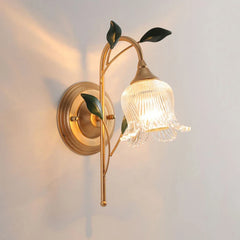 Delicate Flower Wall Lamp