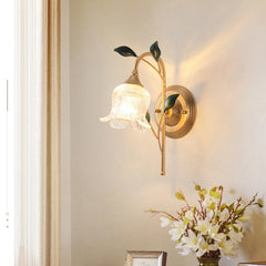 Delicate Flower Wall Lamp