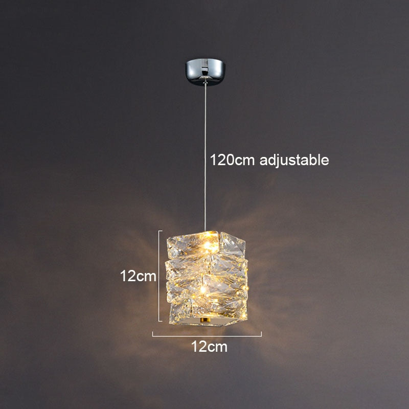 Luxury Crystal Glass Wall Light