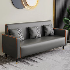 Two Seat Modern Leather Sofa Couch