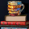 The Bibliophile’s Vessel – Sculptural Ceramic Book Mug