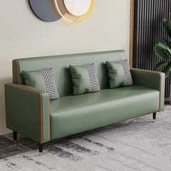 Three Seat Modern Leather Sofa Couch