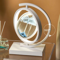 LED Quicksand Spin Hourglass Table Lamp