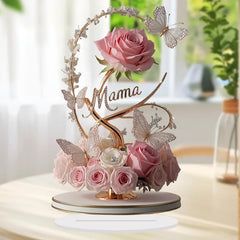 Prism Rose – Sculptural Acrylic Desktop Bloom (4 Styles)