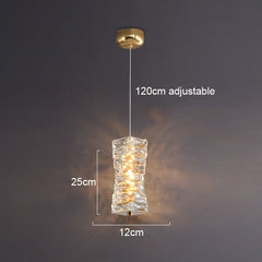 Luxury Crystal Glass Wall Light