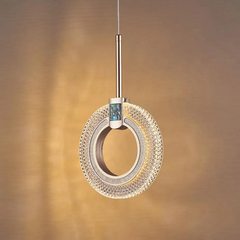 LED Ring Dazzling Round Pendant Light