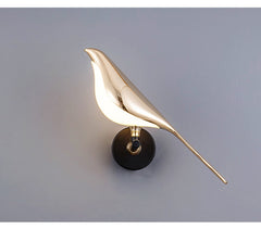 LED Golden Bird Wall Lamp