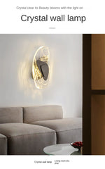 Nordic Crystal Wall Lamp