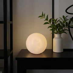 Eos Marble Moon Lamp – Hand-Carved Natural Stone Ambient Lamp