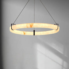 Cloud Stone LED Pendant – Sculptural Atmospheric Lighting