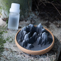 Terra Aura – Diatomite & Peat Passive Incense Stone