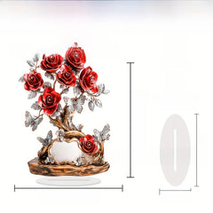 Prism Rose – Sculptural Acrylic Desktop Bloom (4 Styles)