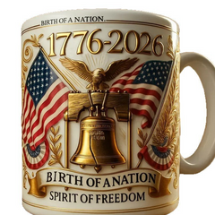 Legacy 250 Commemorative Mug – US Semiquincentennial Ceramic Series