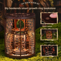 The Scholar’s Terrace – Multi-Level Repository & Botanical Book Nook