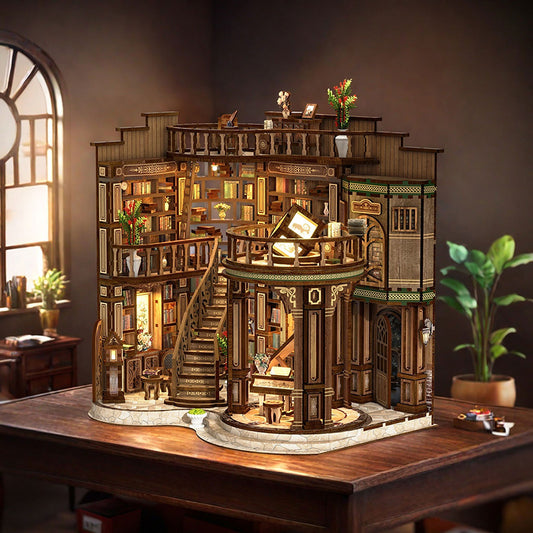 Eternal Bookstore – DIY 3D Miniature Archival Nook