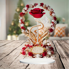 Prism Rose – Sculptural Acrylic Desktop Bloom (4 Styles)