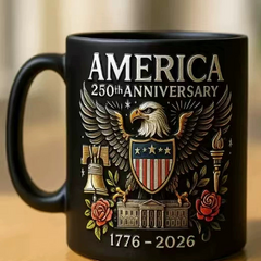 Legacy 250 Commemorative Mug – US Semiquincentennial Ceramic Series