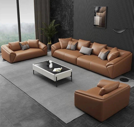 Pedal Nordic Luxury Leather Sofa