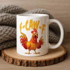 Heritage Rooster Sculptural Mug – Hand-Finished Ceramic Morning Accent